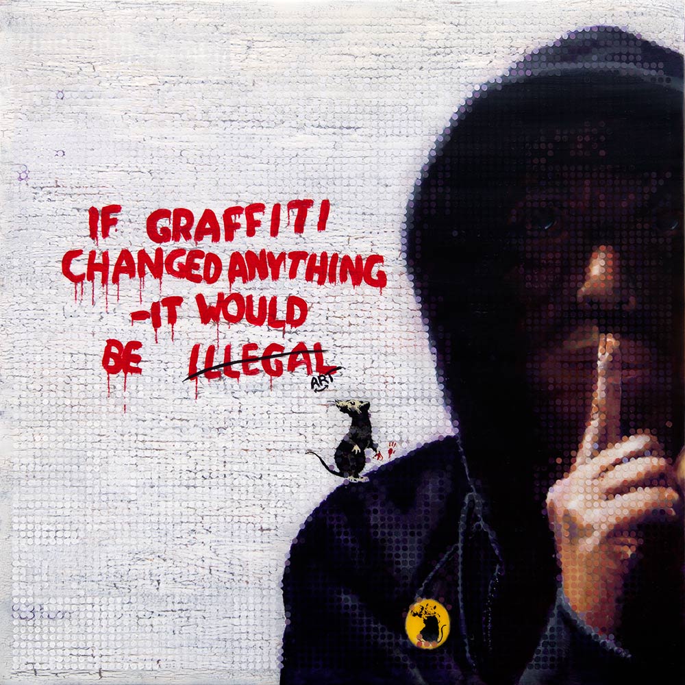 BANKSY - If Graffiti Changed Anything...