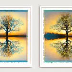 Split Horizon Diptych – Sold